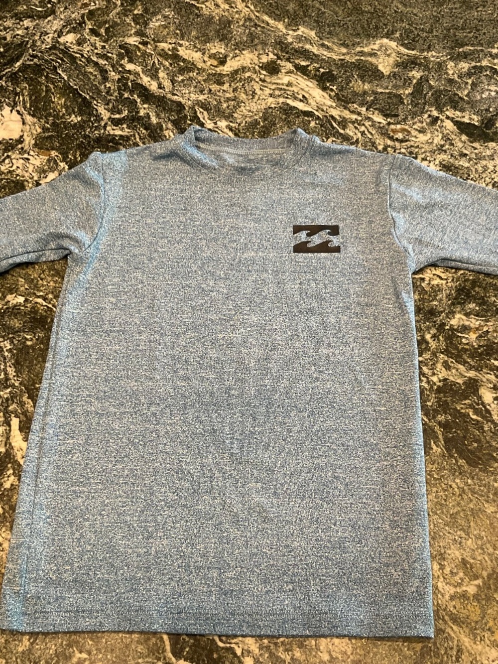 Billabong Long Sleeve Grey Rashguard/Swim shirt UPF50 Size 6